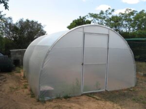4m domed tunnel 2m arch spacing